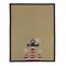 Patriotic Anchor Stars And Red White Blue American Flag Starfish 4th of July Kitchen Tea Towel Decor